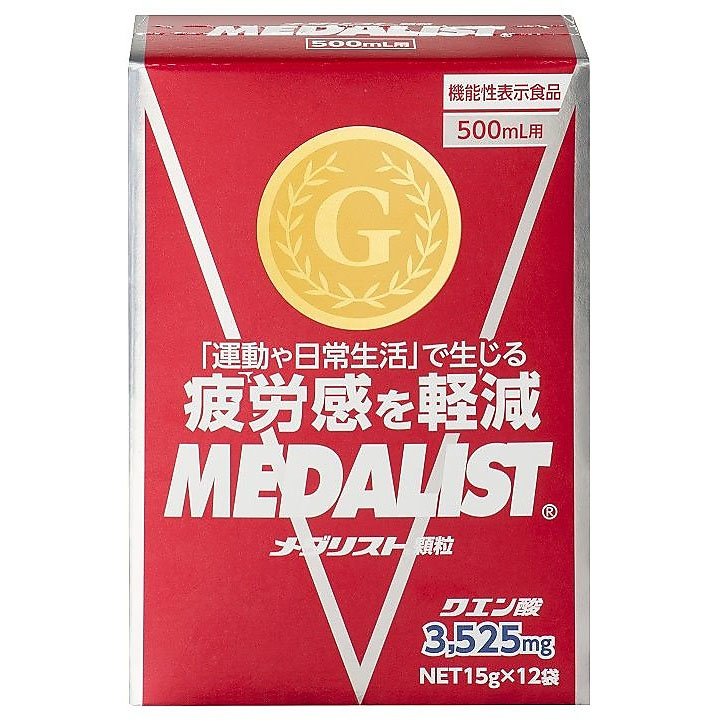 メダリスト 顆粒　500mL用 15g×30袋入×2箱　合計60袋　クエン酸 メダリストクエン酸 顆粒15g（500ml用）×12包 | 株式会社デンケイ